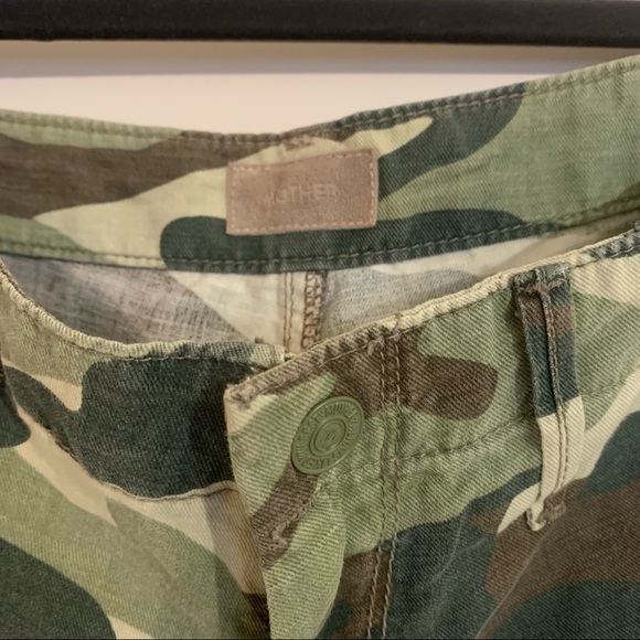 Mother Misfit Camo Side Stripe Cargo Pants - Picture 7 of 9